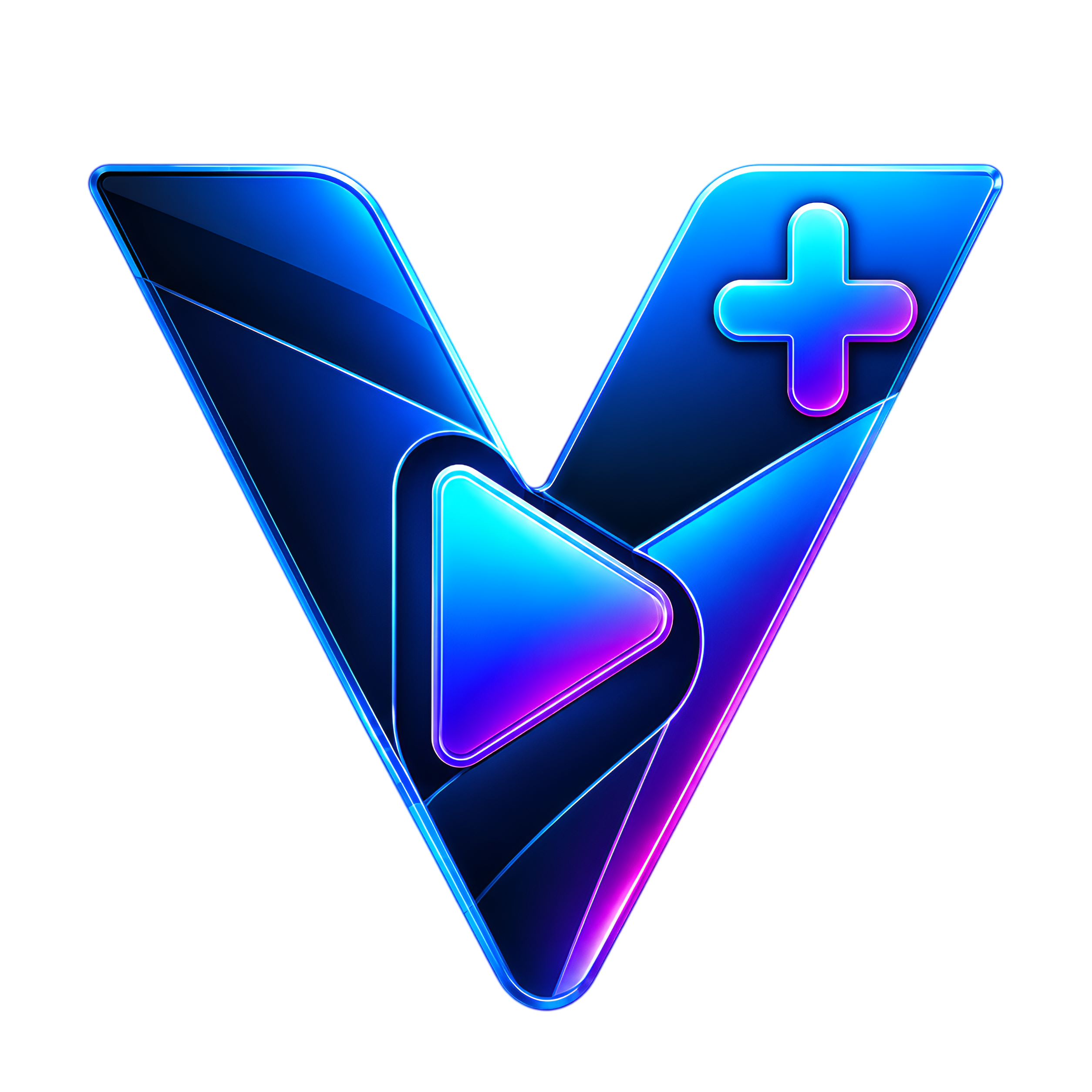 Mockup de la aplicación Vision+